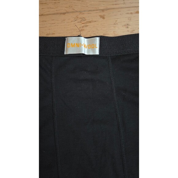 Omni-Wool Base Layer Pants Men's Size XL Black Polyester Wool Blend - Picture 3 of 5